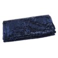 thumbnail image 1 of Mantel redondo de lentejuelas de poliéster de 47'', color azul marino, 1 of 9