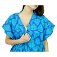 thumbnail image 4 of Bimba Maternity Cotton Kaftan Hospital Delivery Gown Nursing Night Wear Caftan, 4 of 7