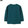 thumbnail image 4 of adviicd Long Sleeve Shirts for Boys Boys Long Sleeve Graphic T-Shirt (Green,2-3 Years), 4 of 6