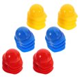 thumbnail image 4 of 60 piezas de mini cascos de seguridad, cascos, sombreros decorativos, sombreros de construcción para niños, duros para niños, 4 of 6