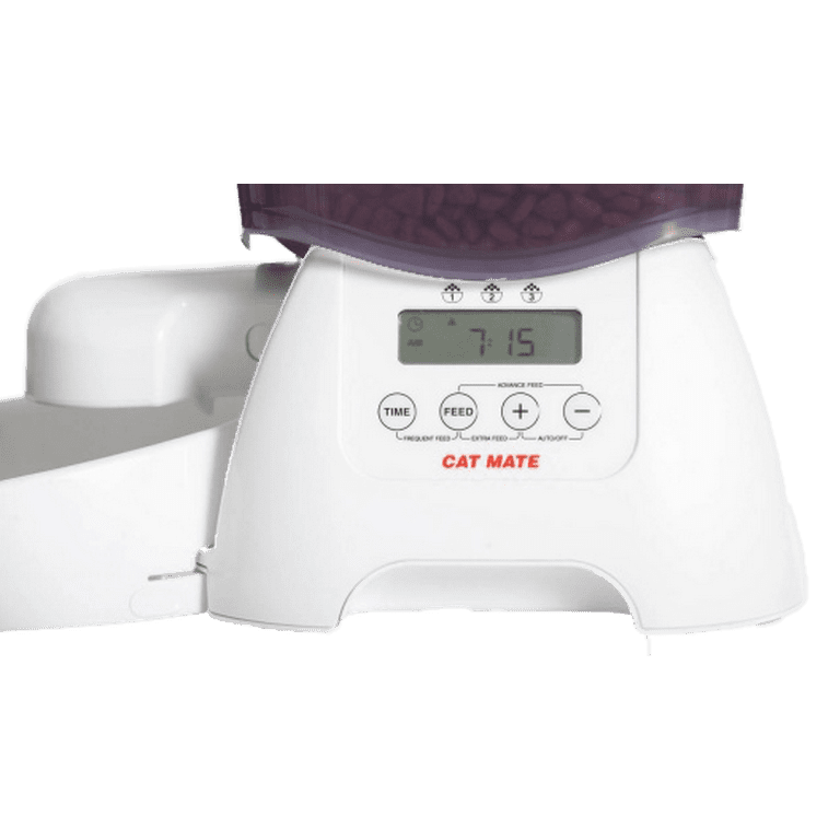 CAT MATE C200 2Bowl Automatic Dog Cat Feeder, 4cup, 41 OFF