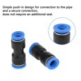 thumbnail image 4 of 20 Piezas de Tubo de Manguera de Agua de Aire con Conector Neumático Recto Yotijar 10mm, 4 of 10