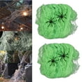 thumbnail image 5 of XIANXIAN 6 Colors Halloween Spider Webs Fake Spider Web Toy with Mini Plastic Spider Haunted House Decoration Props Halloween Party Supplies, 5 of 5