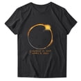 thumbnail image 3 of JURANMO Eclipse T Shirts April 8 2024 for Women Short Sleeve Crewneck Tee Tops Novelty Solar Eclipse Graphic Tees Casual Holiday Tshirts Today's Deals X-Black#eclipse 2024 tshirt XL, 3 of 4