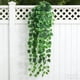 thumbnail image 5 of Artificial Hanging Plants for Wall Decor with Lifelike Silk Leaves, Indoor Outdoor Fake Begonia Ivy Greenery for Home Office Wedding Balcony Decoration, 37 Inch Long, Easy to Install, 5 of 7