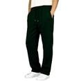 thumbnail image 3 of LILIYA Boys' Sweatpants Straight Leg Open Bottom Casual Pants Elastic Waist Drawstring Baggy Athletic Workout Joggers Sweat Pants with Pockets 2026 15-16 Years, 3 of 9