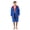 Royal/Red, variant on Adoretex Unisex Waterproof Swim Parka, Quick-dry Warm Coat Water Sports Jacket for Adults & Kids-PK005-Black/Black-YS