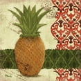 thumbnail image 2 of Brent, Paul 26x26 Black Ornate Wood Framed with Double Matting Museum Art Print Titled - Thai Pineapple II, 2 of 4