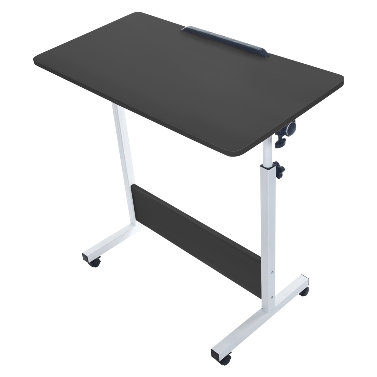 Small Mobile Table Standing Desk, 31" Height Adjustable Rolling