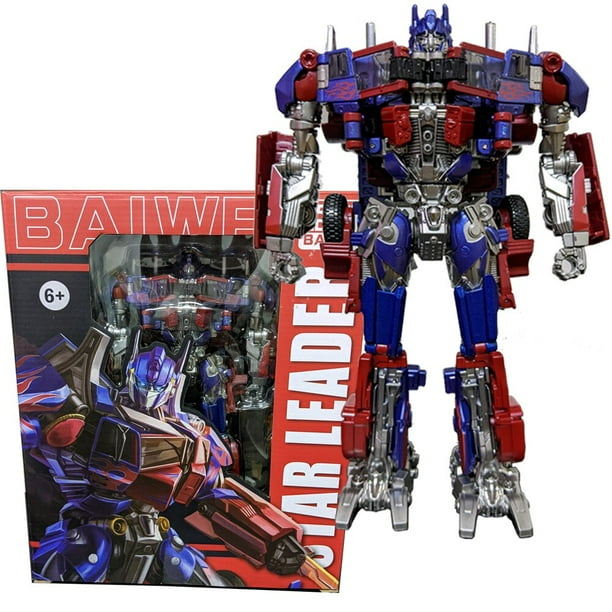 Robot transformable Optimus Deformation SS05 6022A, figura de acción OP Commander, coche de aleación de Anime, modelo metálico para colorear, regalo Fivean unisex