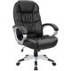 thumbnail image 2 of Homall Office Chair High Back Computer Desk Chair, PU Leather Adjustable Height Modern Executive Swivel Task Chair My Lux Decor Round, 2 of 10