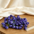 thumbnail image 4 of 1Pc Artificial Silk Flower Heads for Decoration,Small Rose Buds,Flower Heads in for Crafts Carnation Peony Artificial Rose Flower Heads European Wedding Decoration DIY Accessories Flowers,Dark Purple, 4 of 7