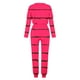 thumbnail image 5 of Puntoco Traje Casual Con Cordón Y Cuello Redondo De Manga Larga Con Estampado Holgado A La Moda Para Mujer, Color Rojo Rosa Xxxl, 5 of 5