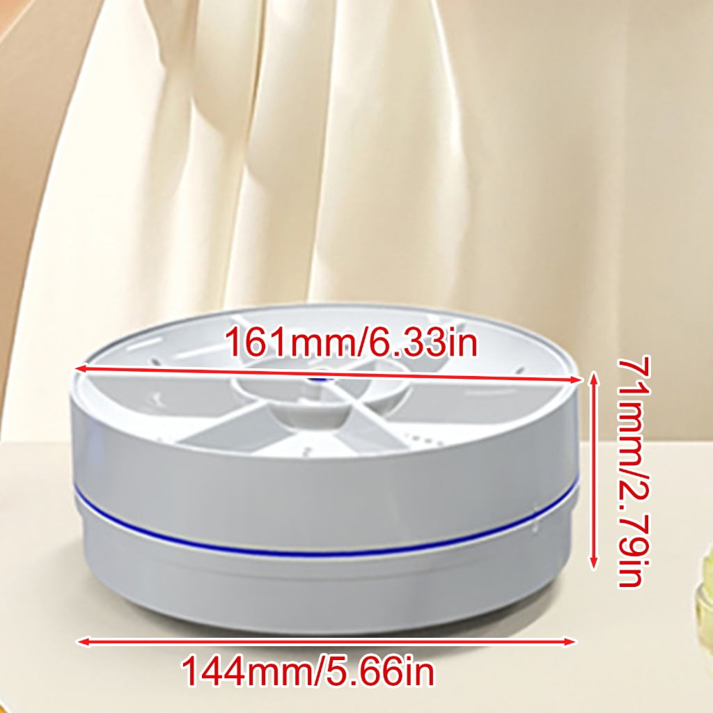 Waterproof Dishwasher Wireless Plate Cleaning Device Small Space Dish Cleaner Small Kitchen Appliance Perfect for Dish