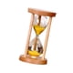 thumbnail image 4 of Reloj de arena de 1 minuto, reloj de arena multiusos, temporizador de reloj de arena amarillo, 4 of 9