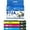 Tri-Color Combo Pack, variant on 972A Ink Cartridges Compatible for HP X352dw X377dw X452dn X477dn X552 P55250dw P577 Printers, Leak-Proof Design Crisp Printing, Home & Office Use