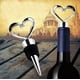 thumbnail image 4 of 11 tapones para botellas de vino y bebidas con diseño de amor en forma de corazón de acero inoxidable (juego de 10) Ormromra SNFLD1132, 4 of 9