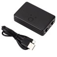 thumbnail image 1 of Network Switch Portable 2 Port Network Switch Hub Internet Converter Adapter for Computer Office Company, 1 of 8