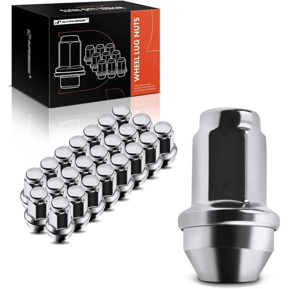 A-Premium 24PCS M14-2.0 Wheel Lug Nuts Cone Seat Compatible with Ford F-150 F150 2001-2014 Expedition 2003-2014 Lincoln Navigator Replace# 4L3Z-1012-A 7L1Z-1012-A 611-288 14x2.0mm