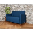 thumbnail image 2 of Lesro Ravenna Reception Loveseat in Blue, 2 of 5
