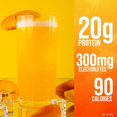 thumbnail image 2 of Protein Powder Rule 1 Proteins Clear Isolate 20 g de melocotón y mango, 2 of 7