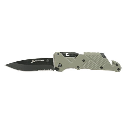 Ozark Trail 7-in-1 Stainless Steel Multitool Knife with Screwdriver