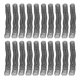 thumbnail image 3 of Bobinas de encuadernación en espiral de plástico de 20 piezas, 32mm de diámetro, 48 dientes, paso 4:1, capacidad de 280 hojas, espirales de encuadernación para documentos, 3 of 5