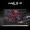 thumbnail image 3 of Laptop Asus TUF FA506NCG-HN193W R7 7445HS 8G 512G RTX 3050 Negra, 3 of 5