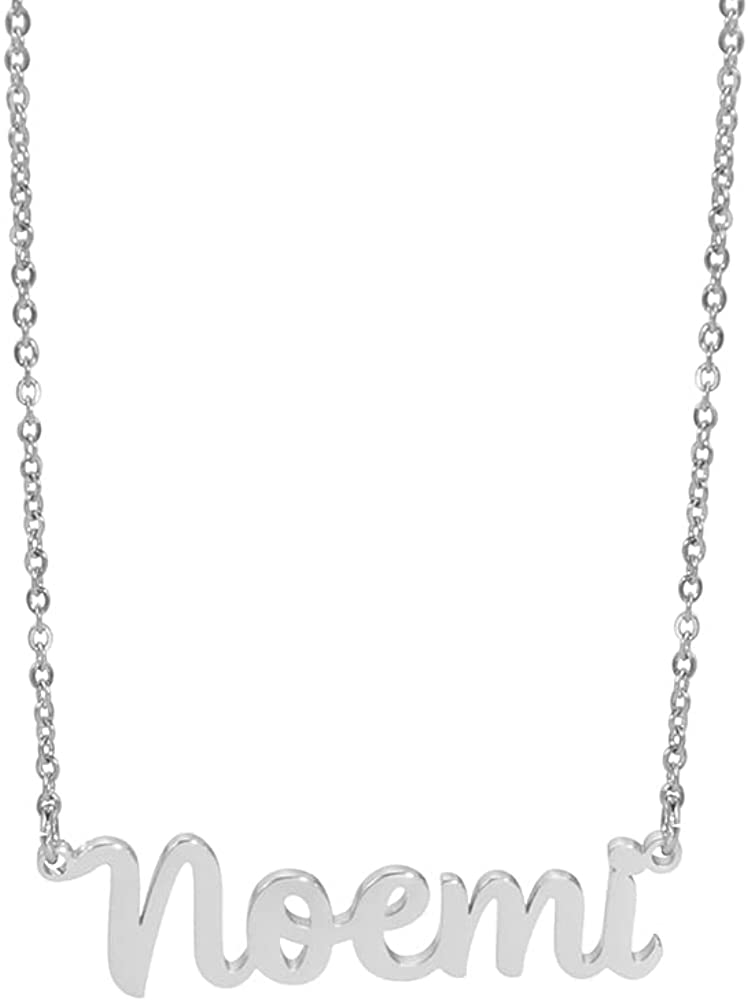 YDHely Stainless Steel Silver Name 
