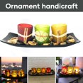 thumbnail image 2 of CAROOTU Chic Rustic Style Light Candle Holders Romantic Valentines Decorative For Coffee, 2 of 6
