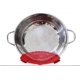 thumbnail image 2 of Silicone Pot Strainer and Pasta Strainer, Adjustable Silicone Clip-on Strainer for Pots and Bowls, Kitchen Strainer Funnel for Food and Fruits and Veg, 2 of 3