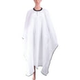 thumbnail image 6 of NICEXMAS Waterproof Hair Stylist Capes Hair Cutting Cape White 1Pack 63x55in, 6 of 8