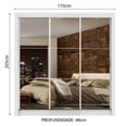 thumbnail image 3 of Ropero Closet Madesa Lyon Plus 3 Puertas Con Espejo B, 3 of 5