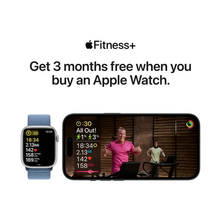 Apple Watch SE 2nd Generation (GPS + Cellular) 40mm Midnight Aluminum Case with Midnight Sport Loop - Midnight