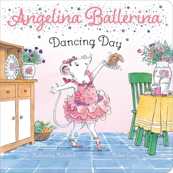Angelina Ballerina Dancing Day, (Board Book)