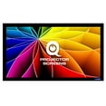 thumbnail image 1 of QualGear QG-PS-FF6-169-120-W White Home Theater Projection Screen, 1 of 8