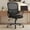 Black, variant on Kelno Drafting Chair Adjustable Height Office Chair Lumbar Support Swivel Ergonomic Desk Chair, Black