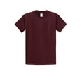 thumbnail image 2 of Port & Company Mens Tall Essential T-Shirt, Athletic Maroon, XXX-Large Tall, 2 of 3