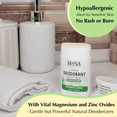thumbnail image 5 of MONA All Natural Magnesium Deodorant For Women & Men | Bergamot and Lemon | For Sensitive Skin | No Baking Soda or Aluminum | (1.76 Oz), 5 of 7