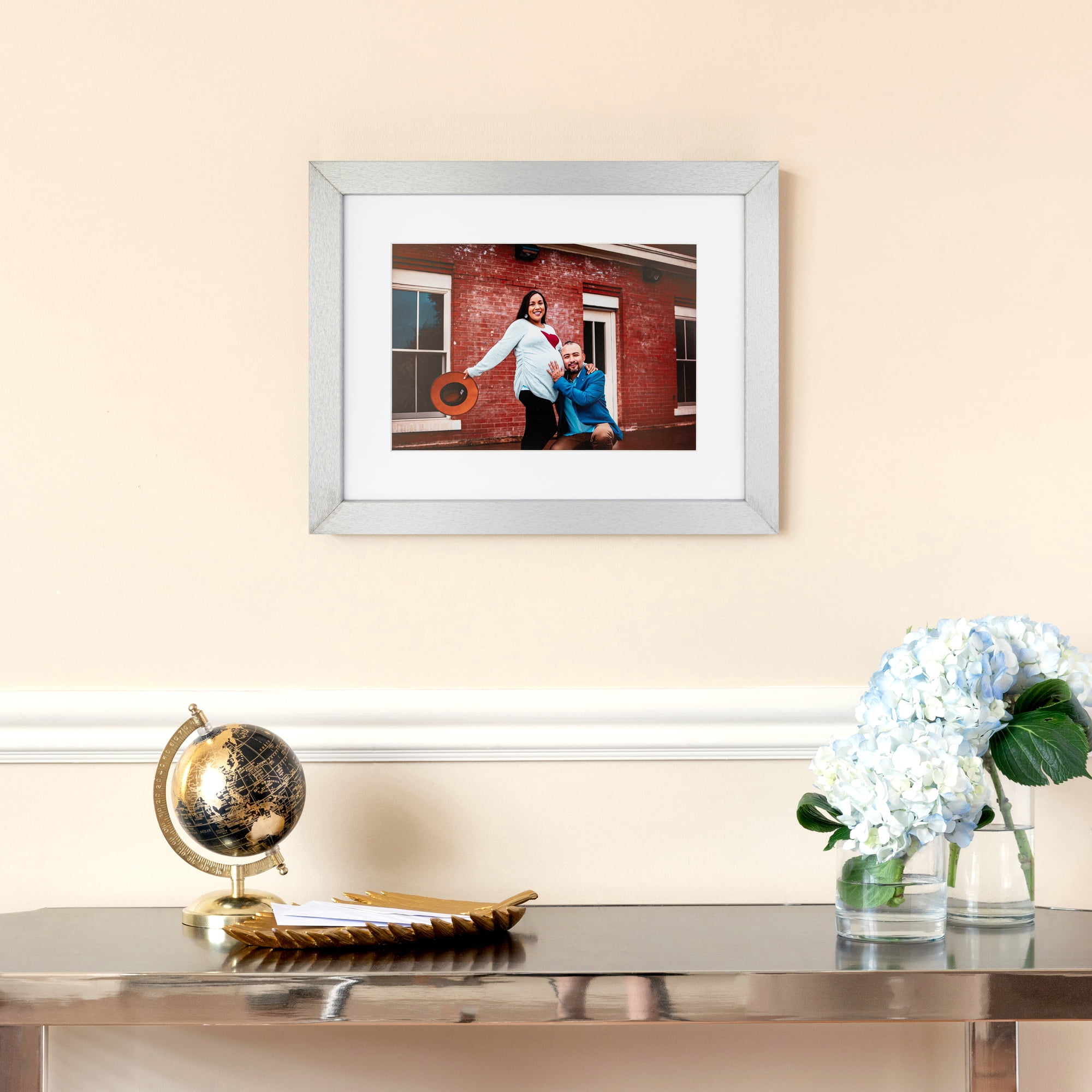 ArtToFrames 20" x 30" Tungsten Picture Frame, 20x30 inch Gray MDF Poster Frame (WOM-4640), 2 Pack