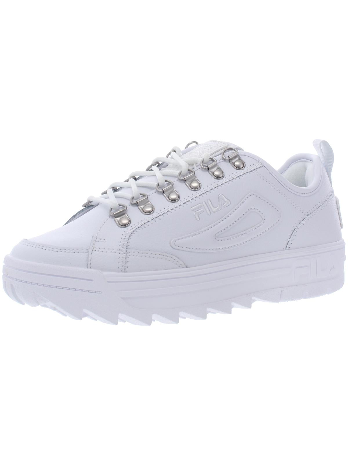 FILA - Fila Disruptor Court Women's Leather Chunky Athletic Sneaker White Size 6.5 - Walmart.com