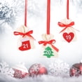 thumbnail image 4 of Bolsas de regalo para calendarios navideños, cuenta regresiva de Año Nuevo para Navidad, calendario de Adviento navideño, bolsa para calendarios navideños, valor excepcional, 4 of 12