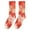 Orange_One Size, variant on 1 Pair Unisex Socks Mid-tube Tie-dye No Odor Thin High Elasticity Anti-slip Sweat-absorption Anti-shrink Sports Four Season Basketball Calf Socks