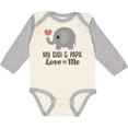 thumbnail image 3 of Inktastic My Gigi and Papa Love Me Boys or Girls Long Sleeve Baby Bodysuit, 3 of 5