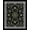 Black, Pattern 1, variant on Flatwoven High Traffic Area Rug, French Country Provence Inspired Design, Non Slip, Stain Resistant, Washable Area Rugs for Living Room, Bedroom(Blue, 2X3)