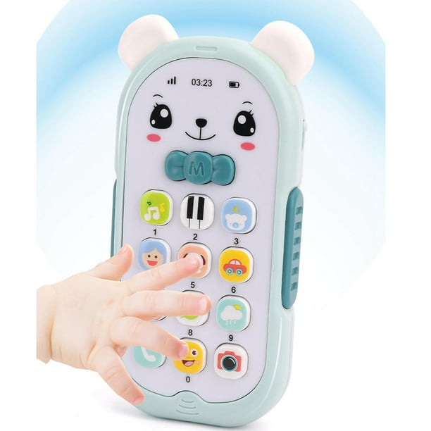 Juguetes Educativos Hugo Juguetes para Teléfono Móvil Sonido Verde