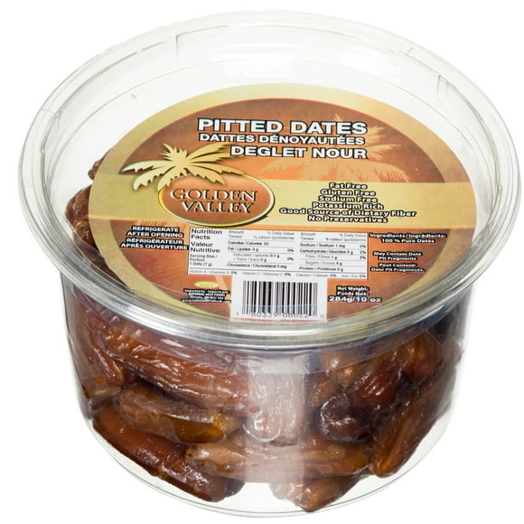 Golden Valley dattes dénoyautées 284g