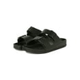 thumbnail image 5 of Women Double Buckle Silicone Footbed Slide Sandal 18785, 5 of 6