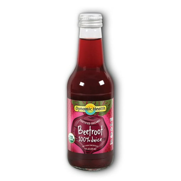 Beetroot 180 Juice NFC Certified Organic Dynamic Health 8 oz Liquid