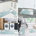 thumbnail image 6 of Kitchen Rugs and Mats Non Skid Washable Spring Floral Dalia Summer Kitchen Mat and Rug Set,Floor Cushion Absorbent Rug,Rubber Backed Area Rugs for Kitchen Laundry, 6 of 7